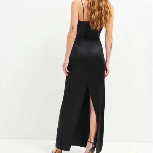 Reformation Frankie Silk Dress - Picture 3 of 6